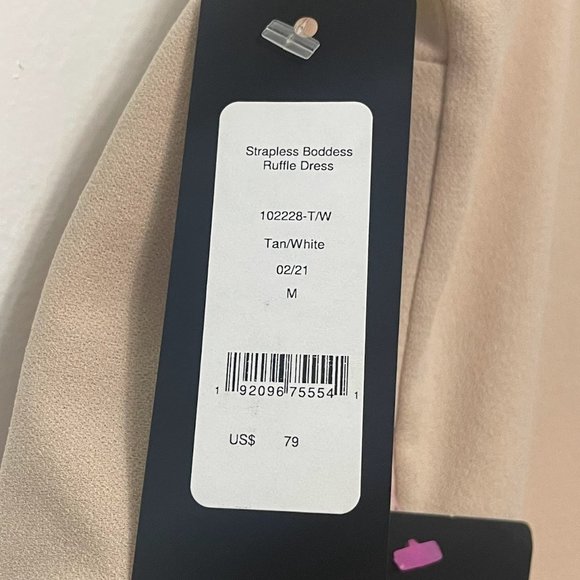 NWT Bebe Strapless Mini Dress | Size: Medium - Picture 7 of 7